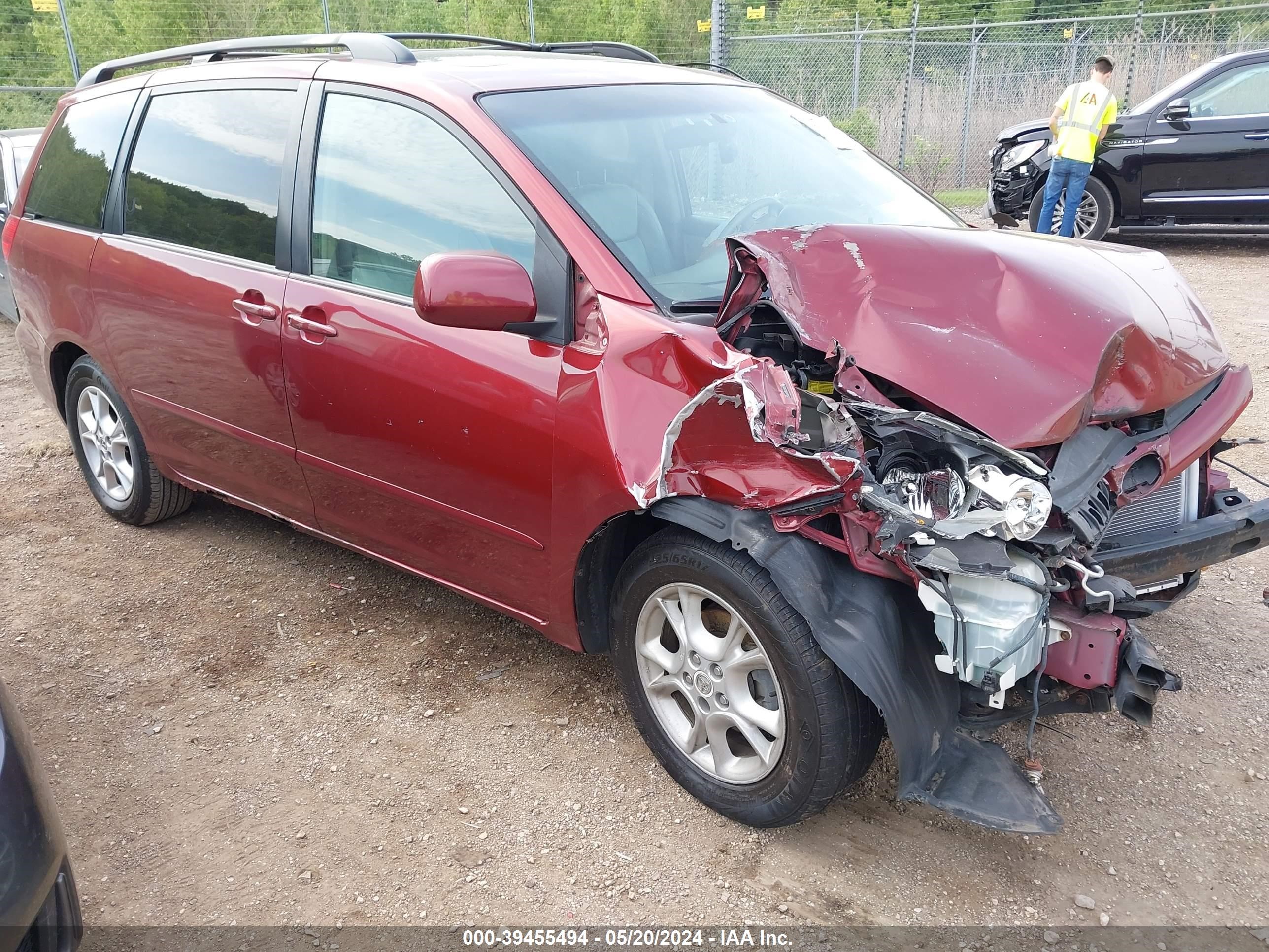 toyota sienna 2006 5tdza22c96s450503