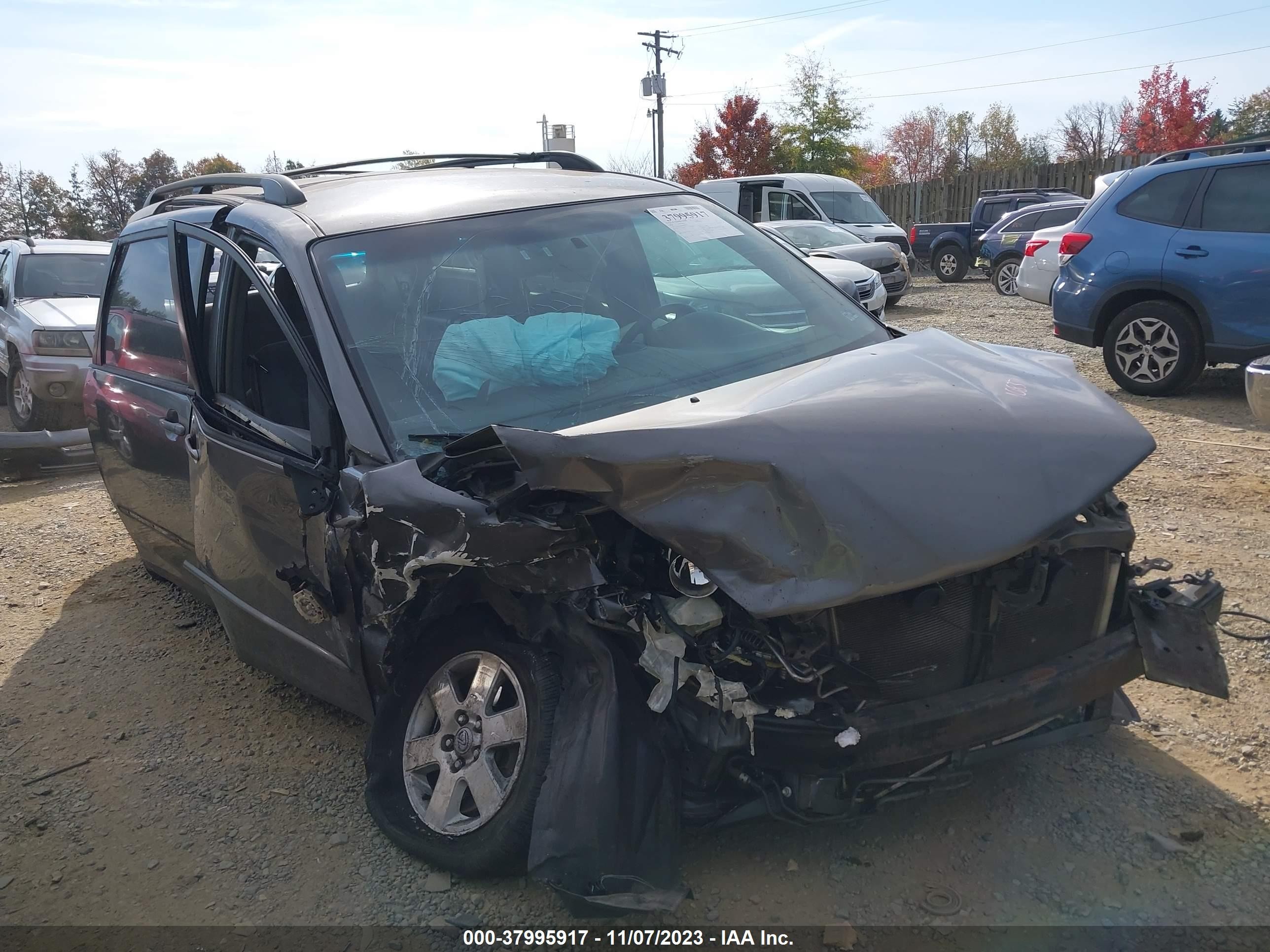 toyota sienna 2004 5tdza23c04s096642