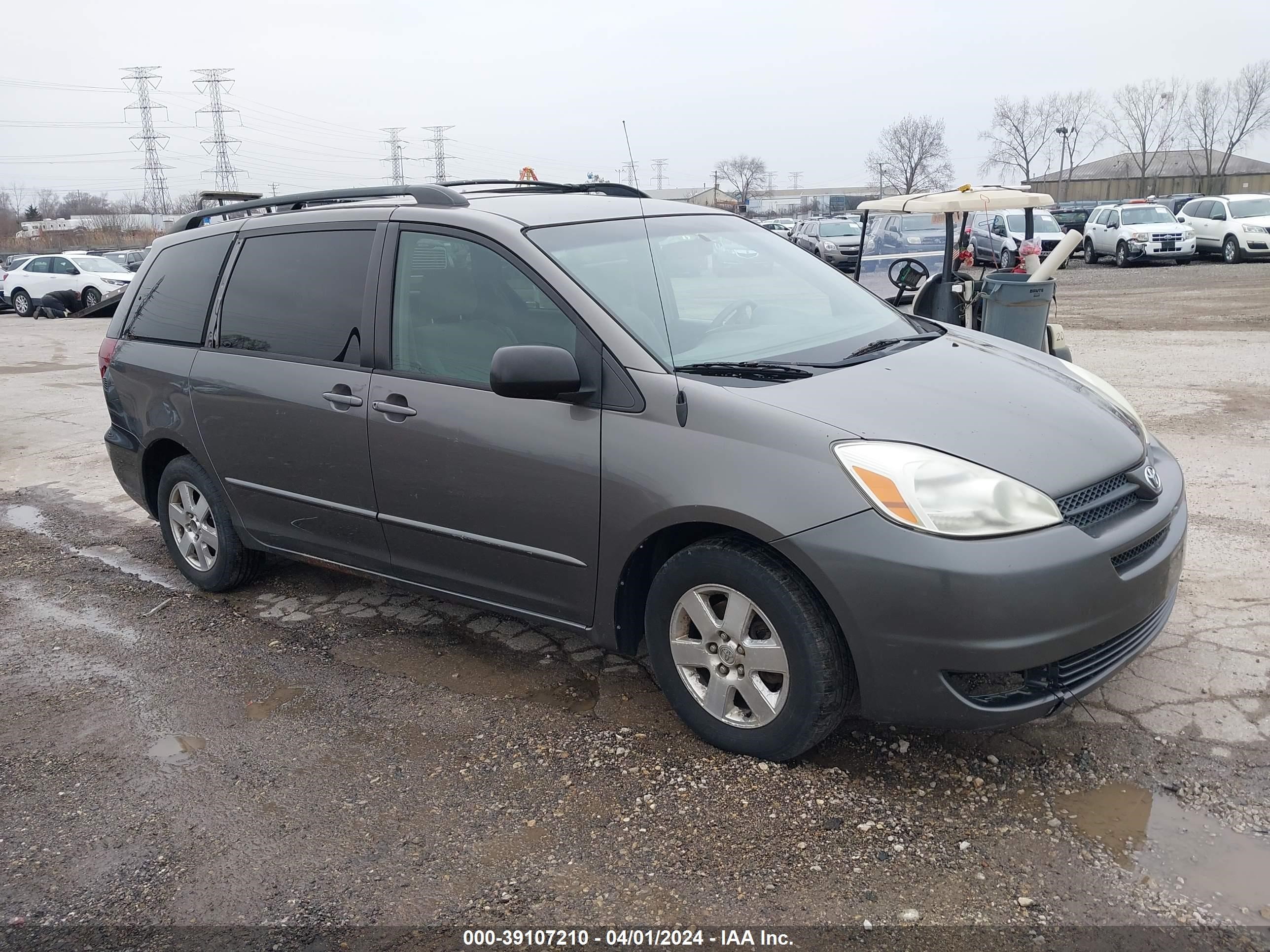 toyota sienna 2004 5tdza23c04s140185