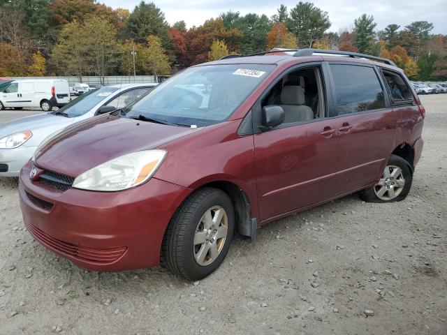 toyota sienna van 2004 5tdza23c04s152983