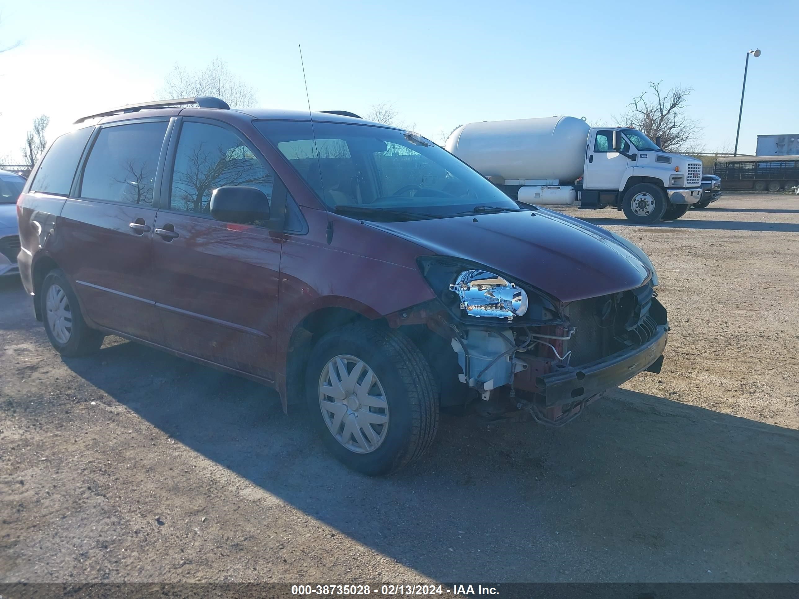 toyota sienna 2005 5tdza23c05s276012