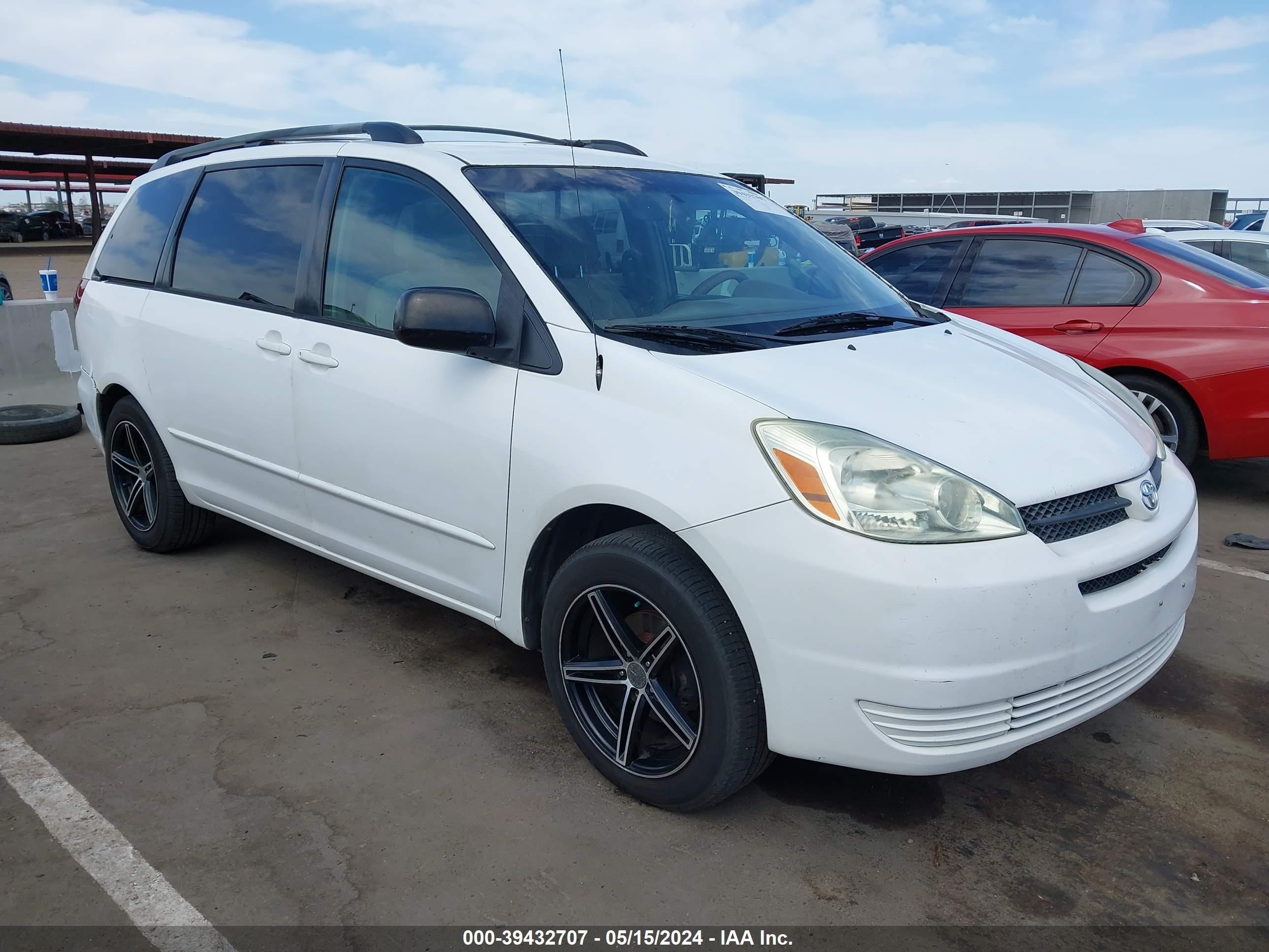 toyota sienna 2005 5tdza23c05s387188