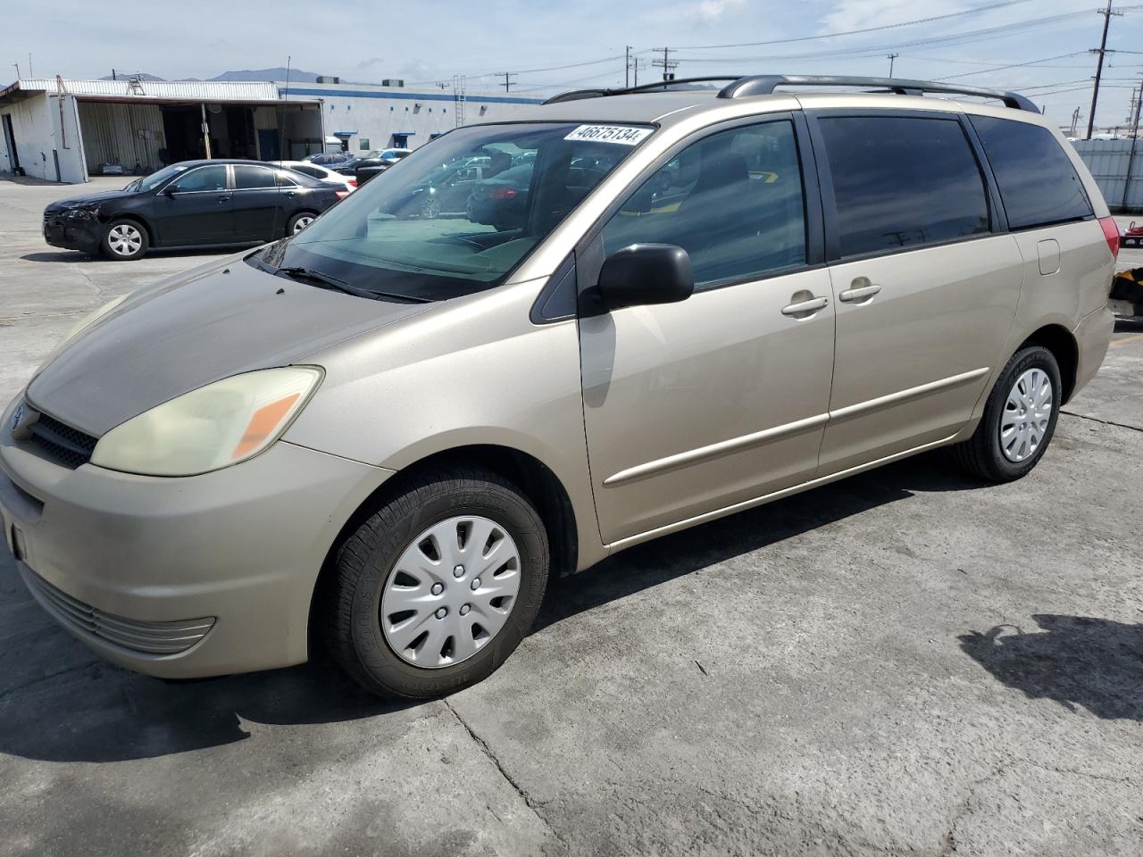 toyota sienna 2004 5tdza23c14s053881