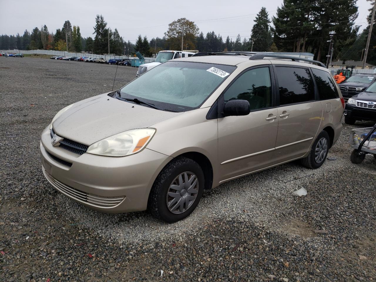 toyota sienna 2005 5tdza23c25s312881