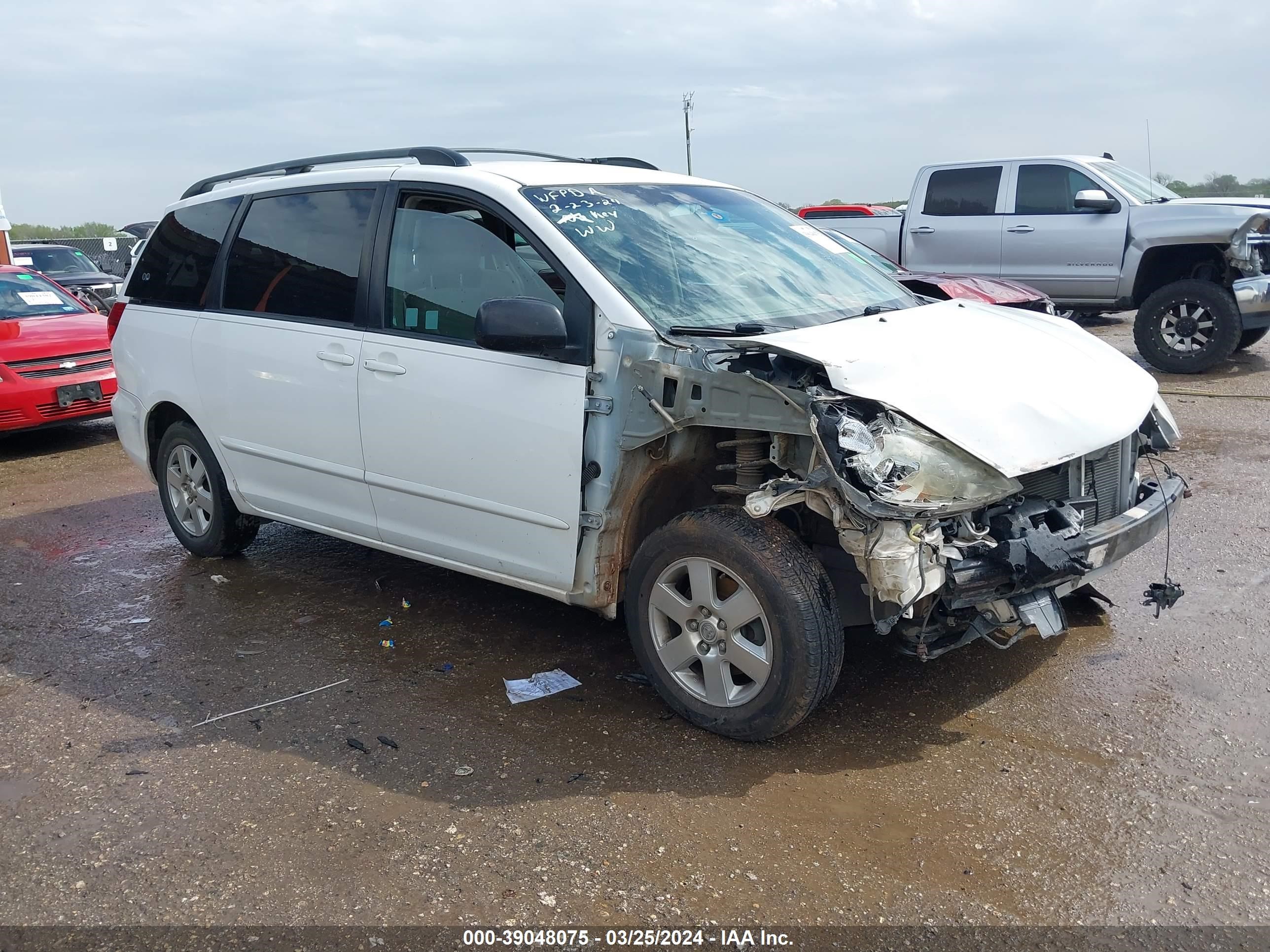 toyota sienna 2006 5tdza23c26s390465