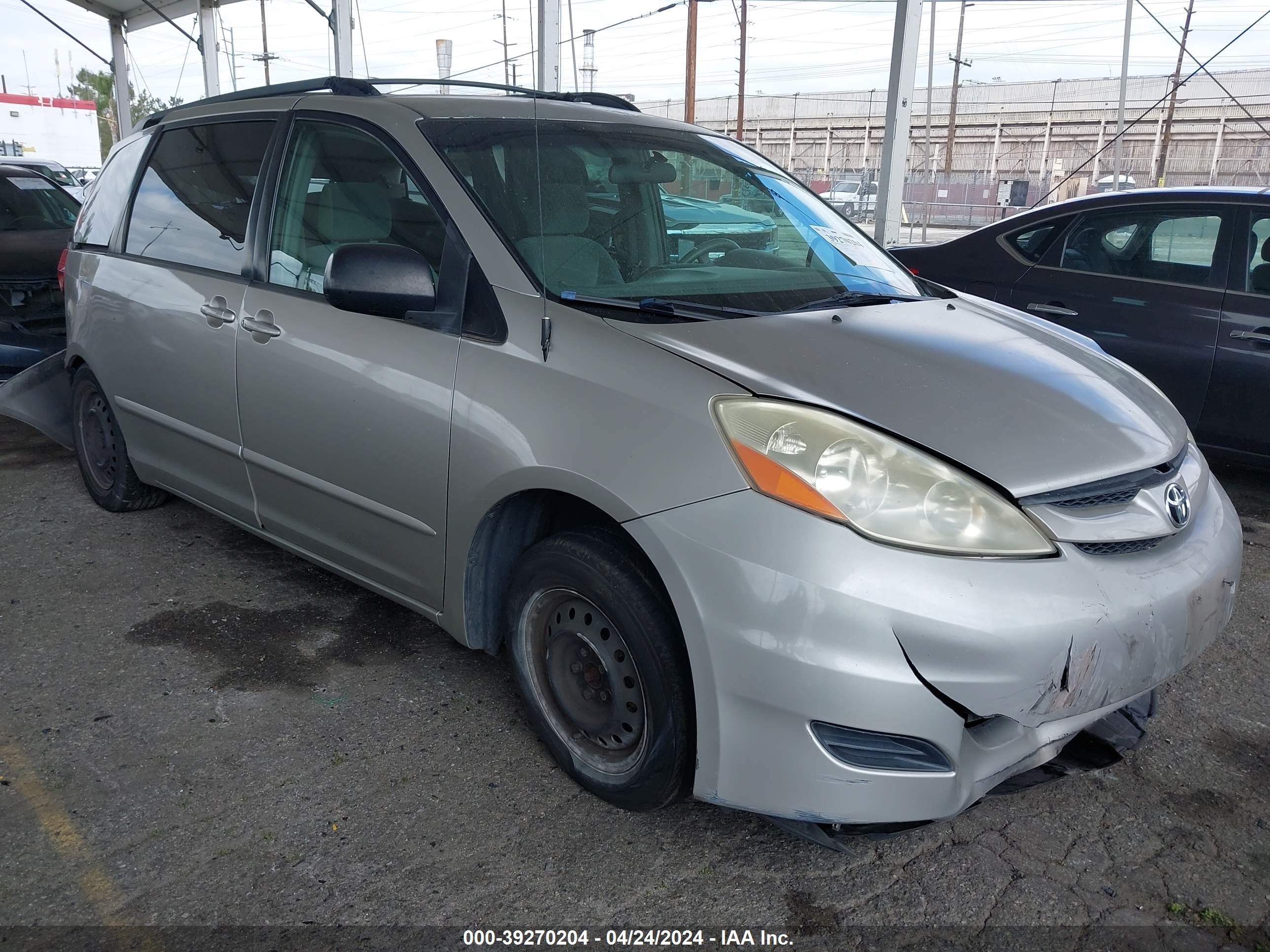 toyota sienna 2006 5tdza23c26s443777