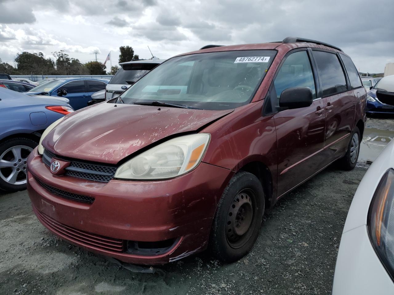 toyota sienna 2005 5tdza23c35s318172