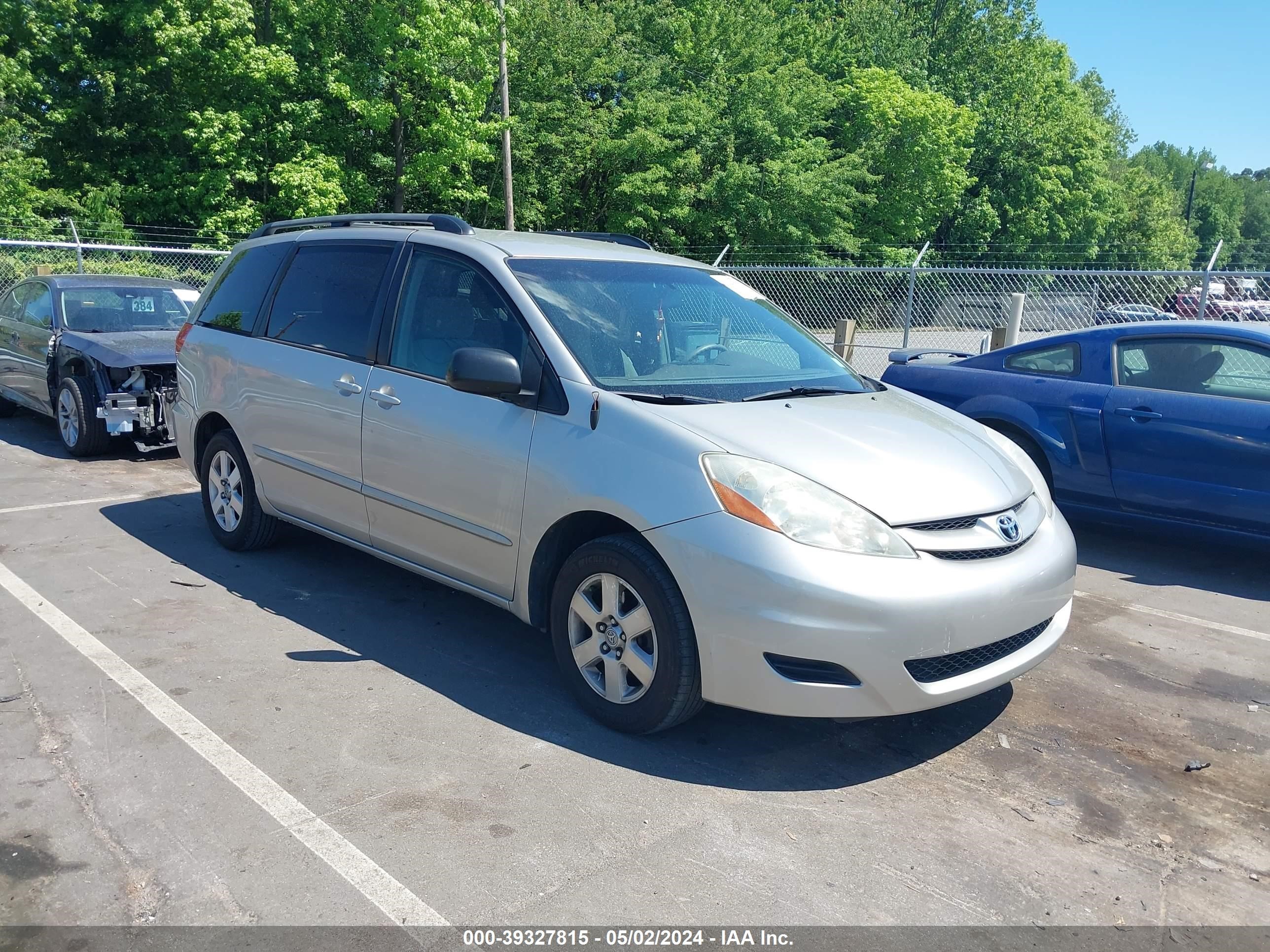 toyota sienna 2006 5tdza23c36s419603