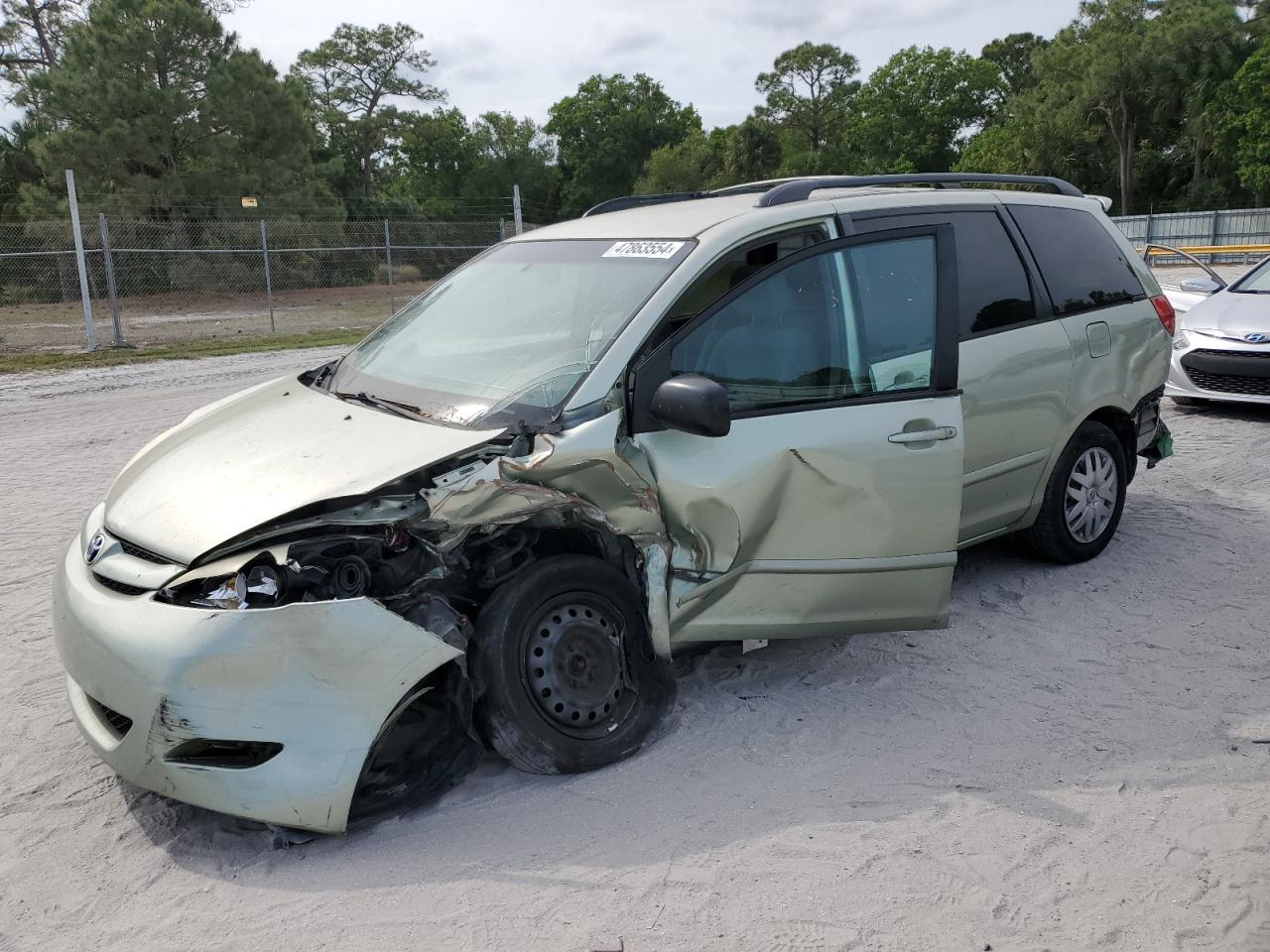 toyota sienna 2006 5tdza23c36s441293