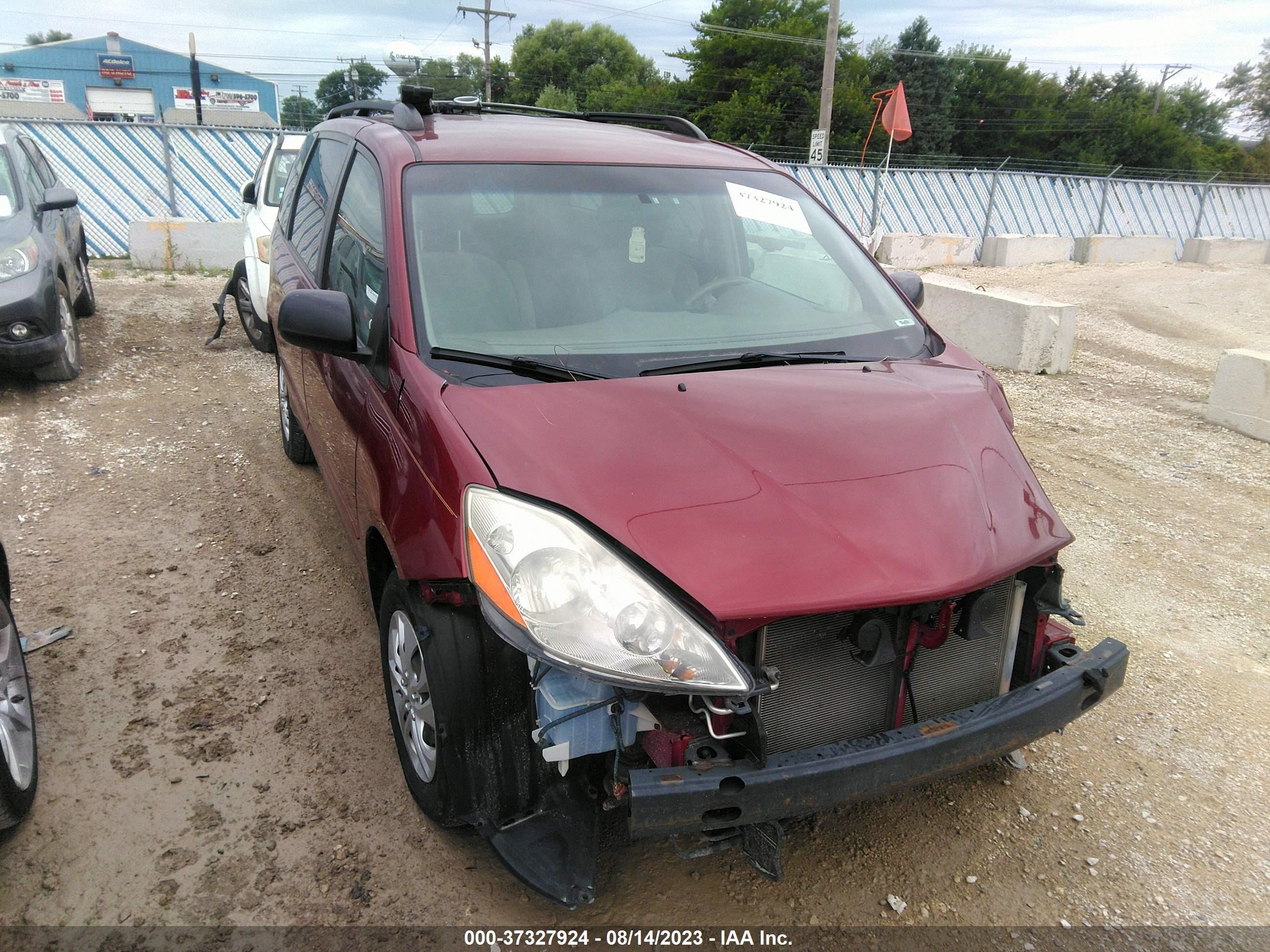 toyota sienna 2006 5tdza23c36s576192