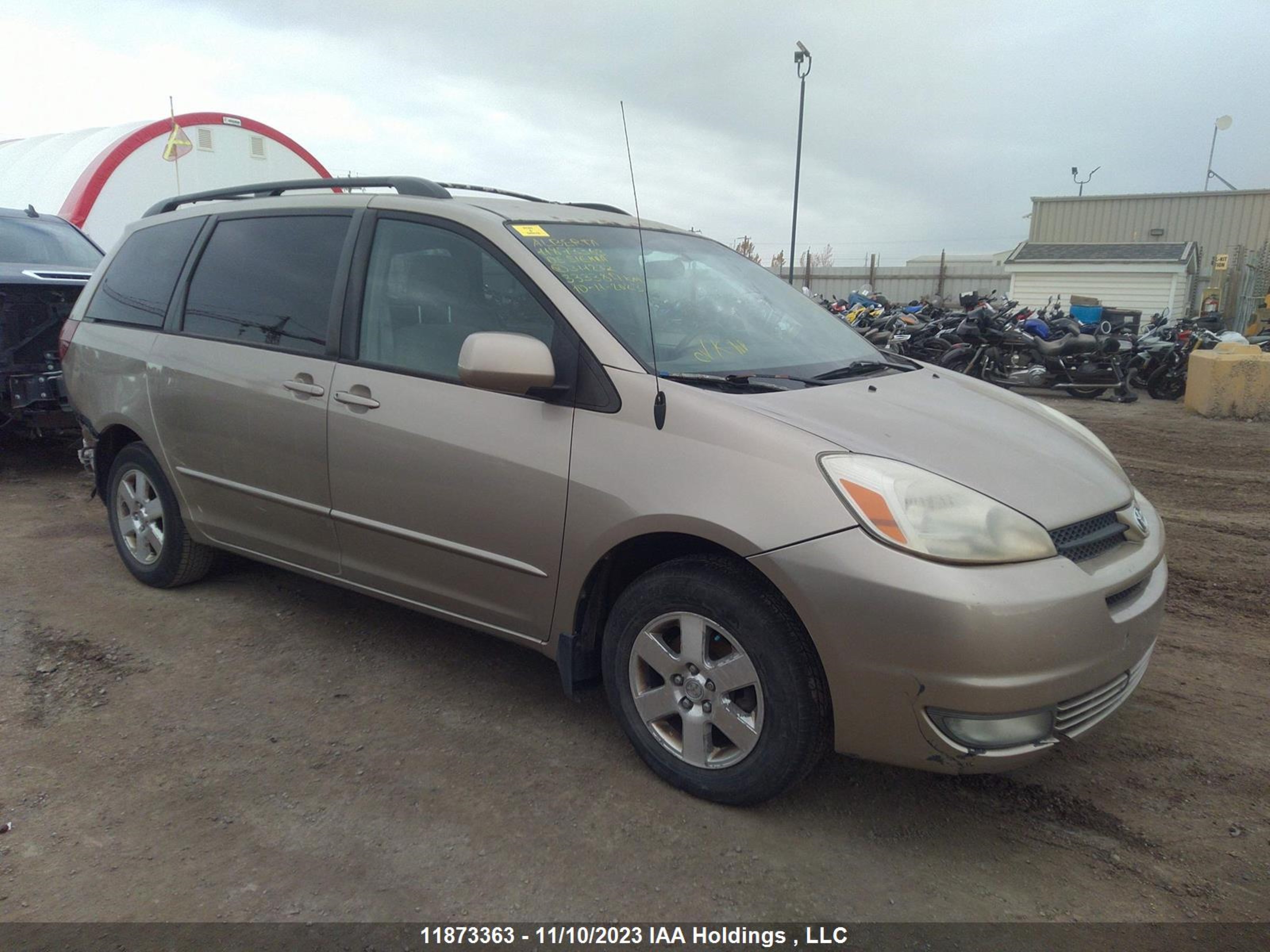 toyota sienna 2005 5tdza23c45s311232