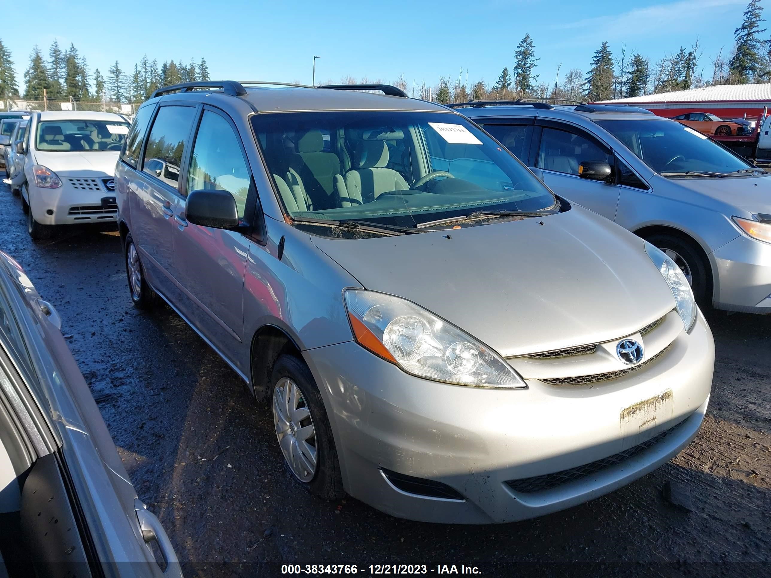 toyota sienna 2006 5tdza23c46s434126