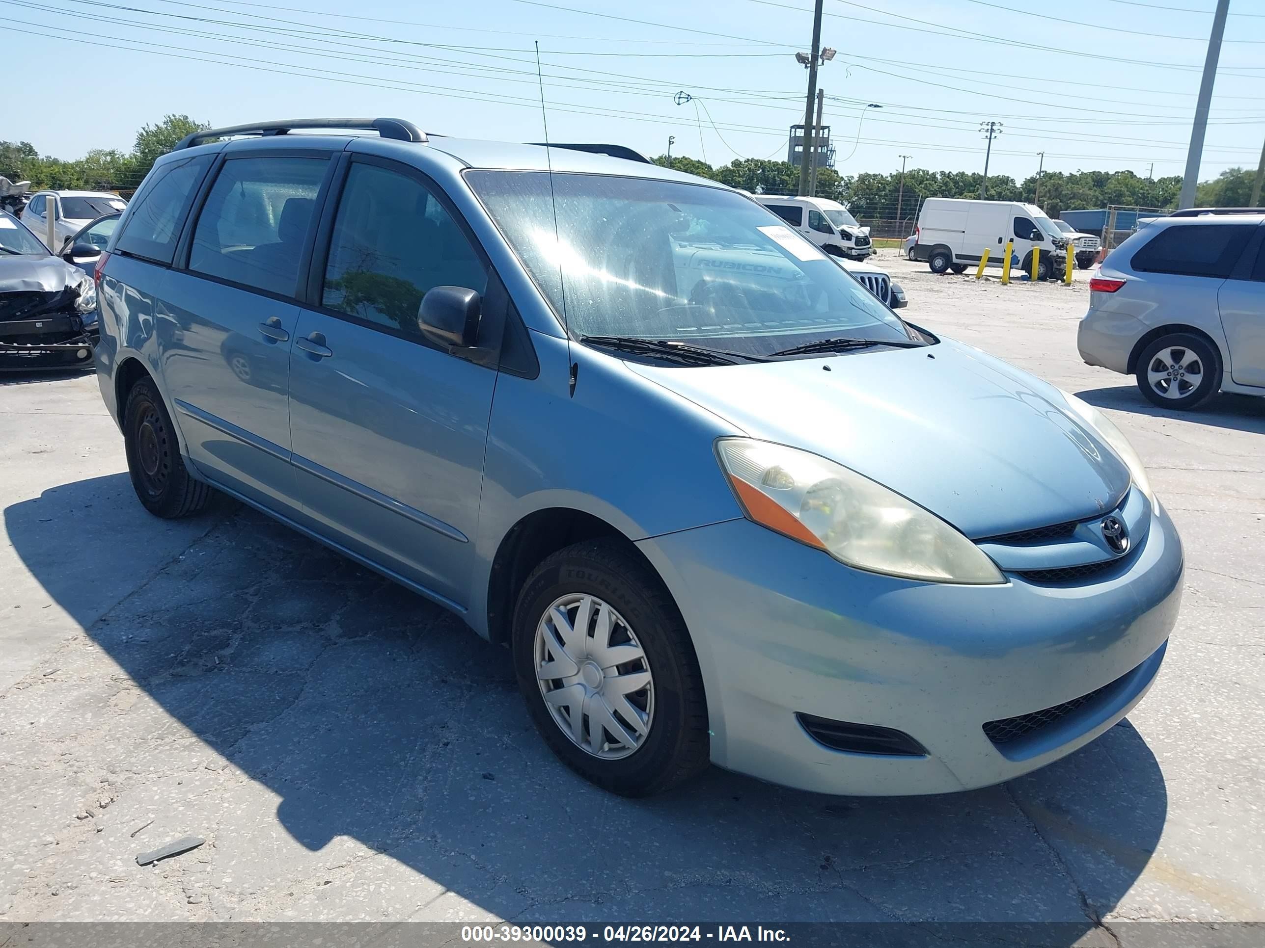 toyota sienna 2006 5tdza23c46s437091