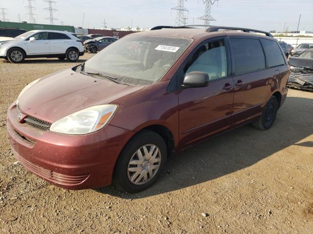 toyota sienna ce 2004 5tdza23c54s124385