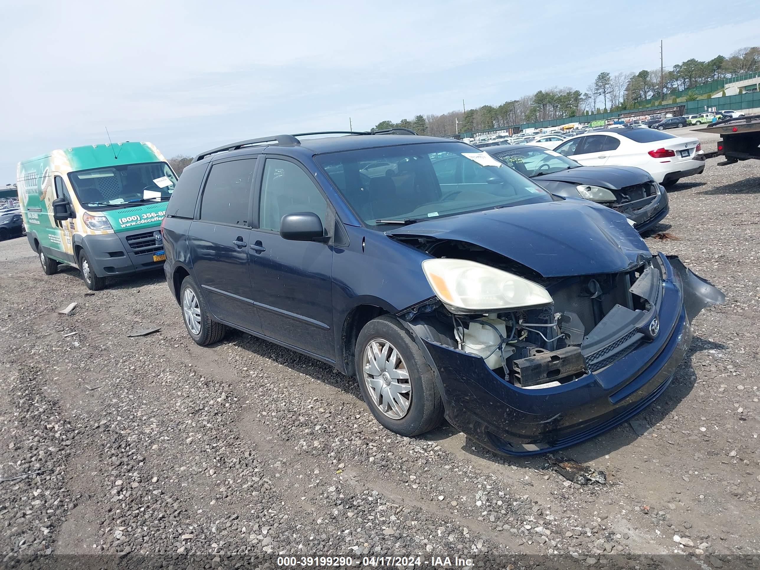 toyota sienna 2005 5tdza23c55s311238