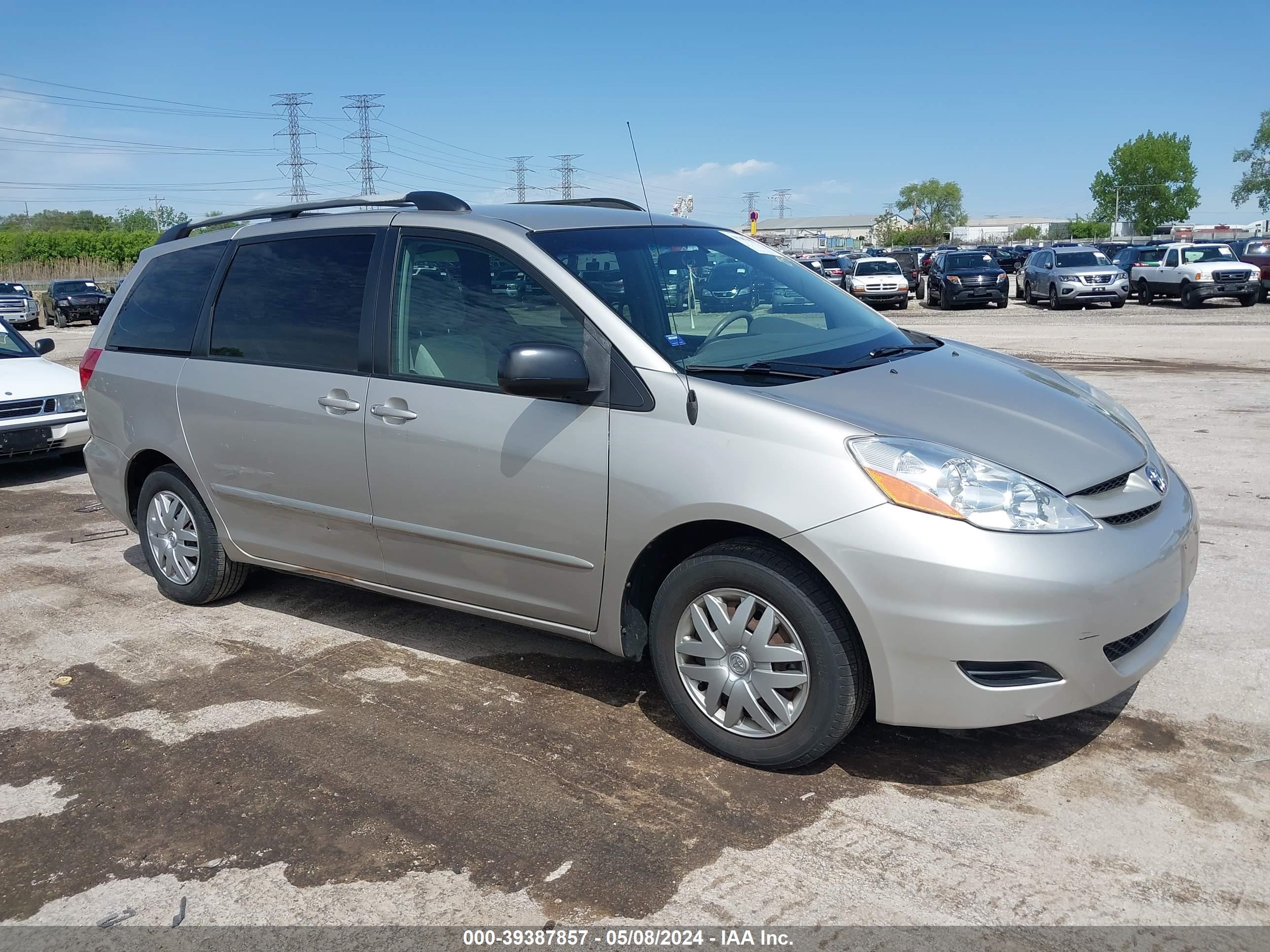 toyota sienna 2006 5tdza23c56s582625