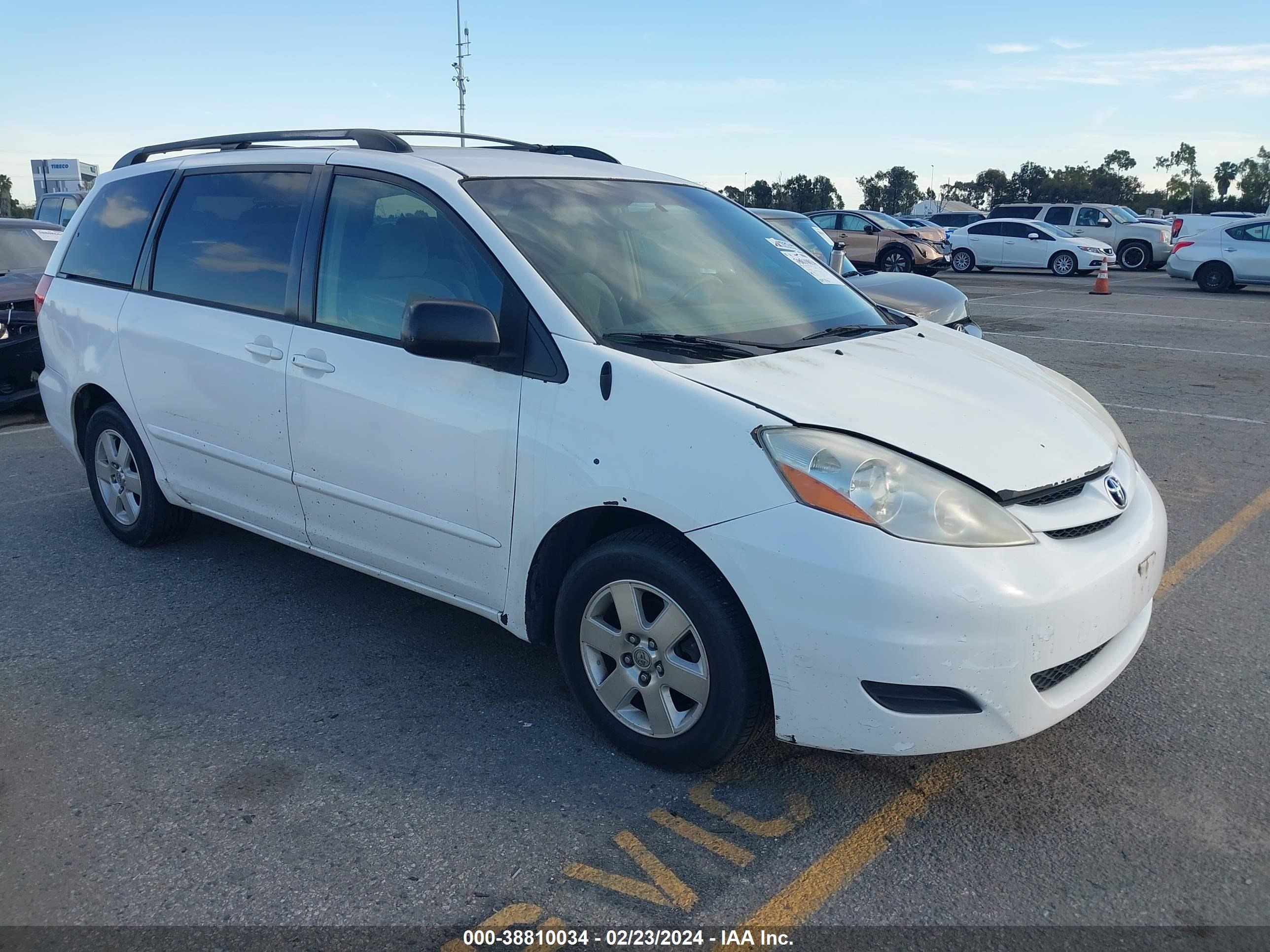 toyota sienna 2006 5tdza23c66s416937