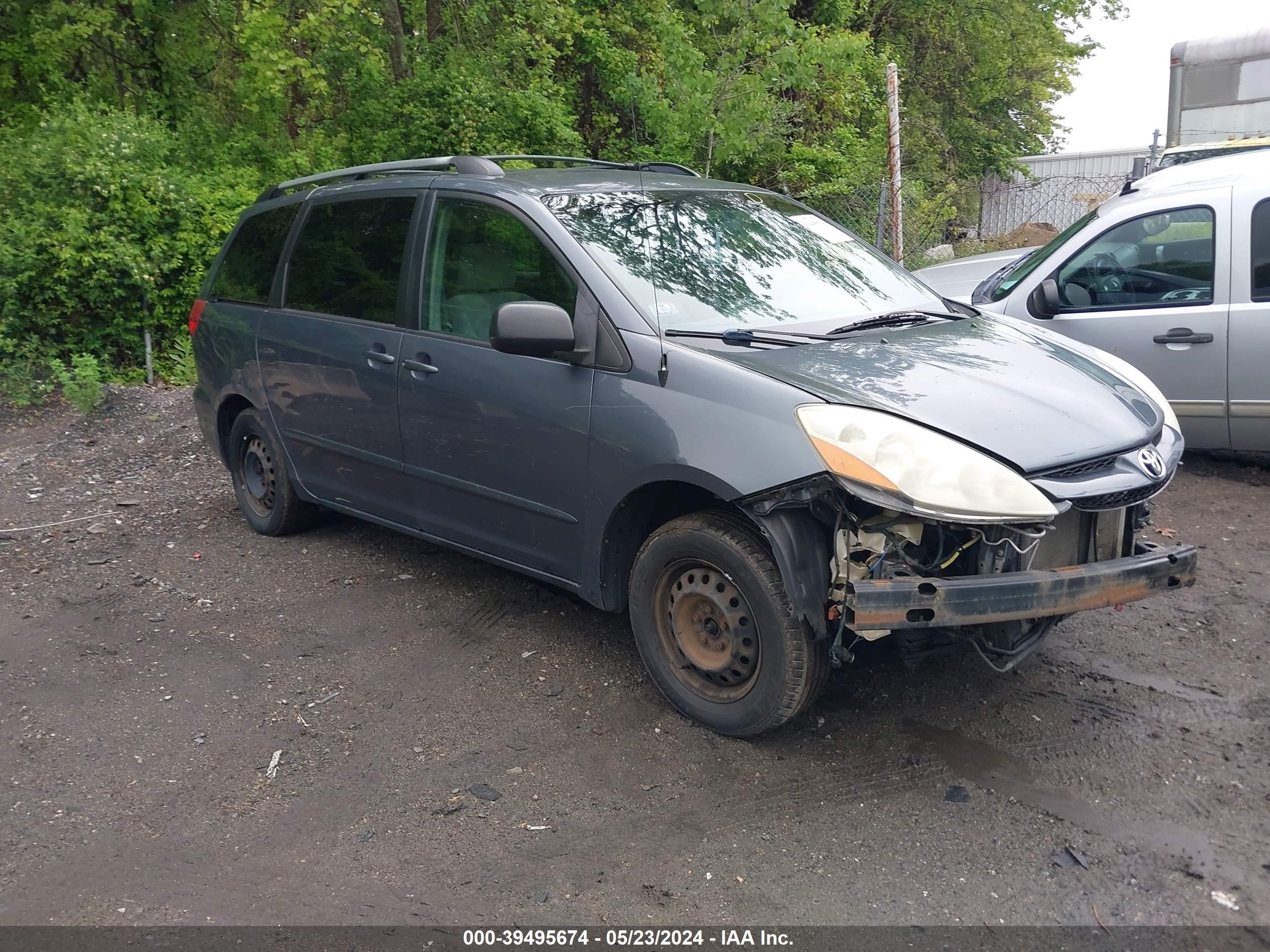 toyota sienna 2006 5tdza23c76s462695