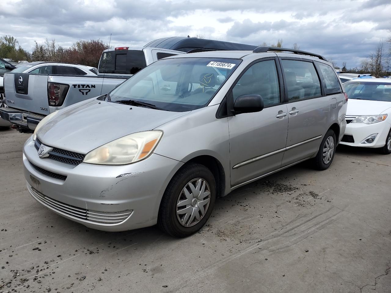 toyota sienna 2005 5tdza23c85s327417