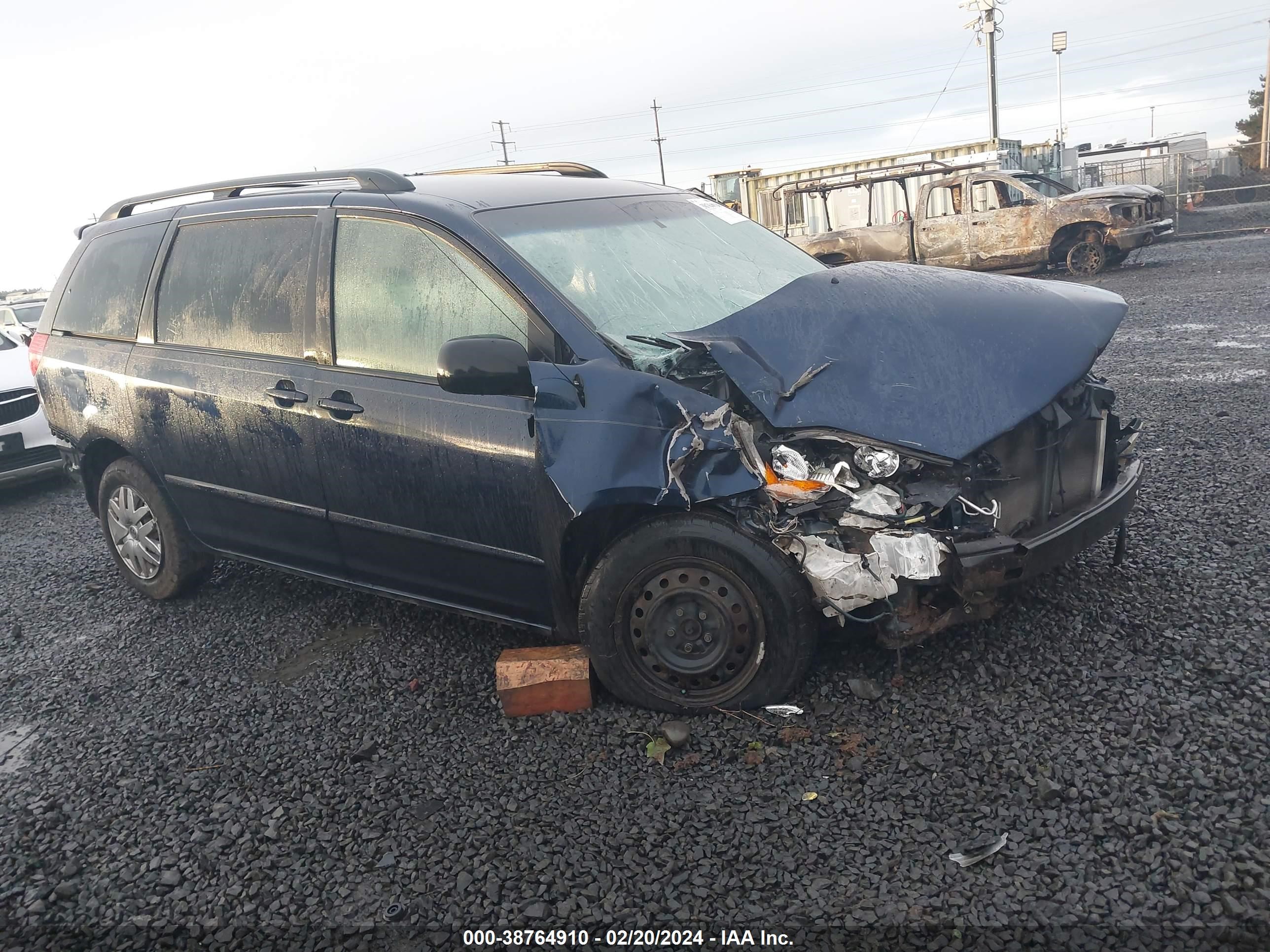 toyota sienna 2006 5tdza23c86s579458