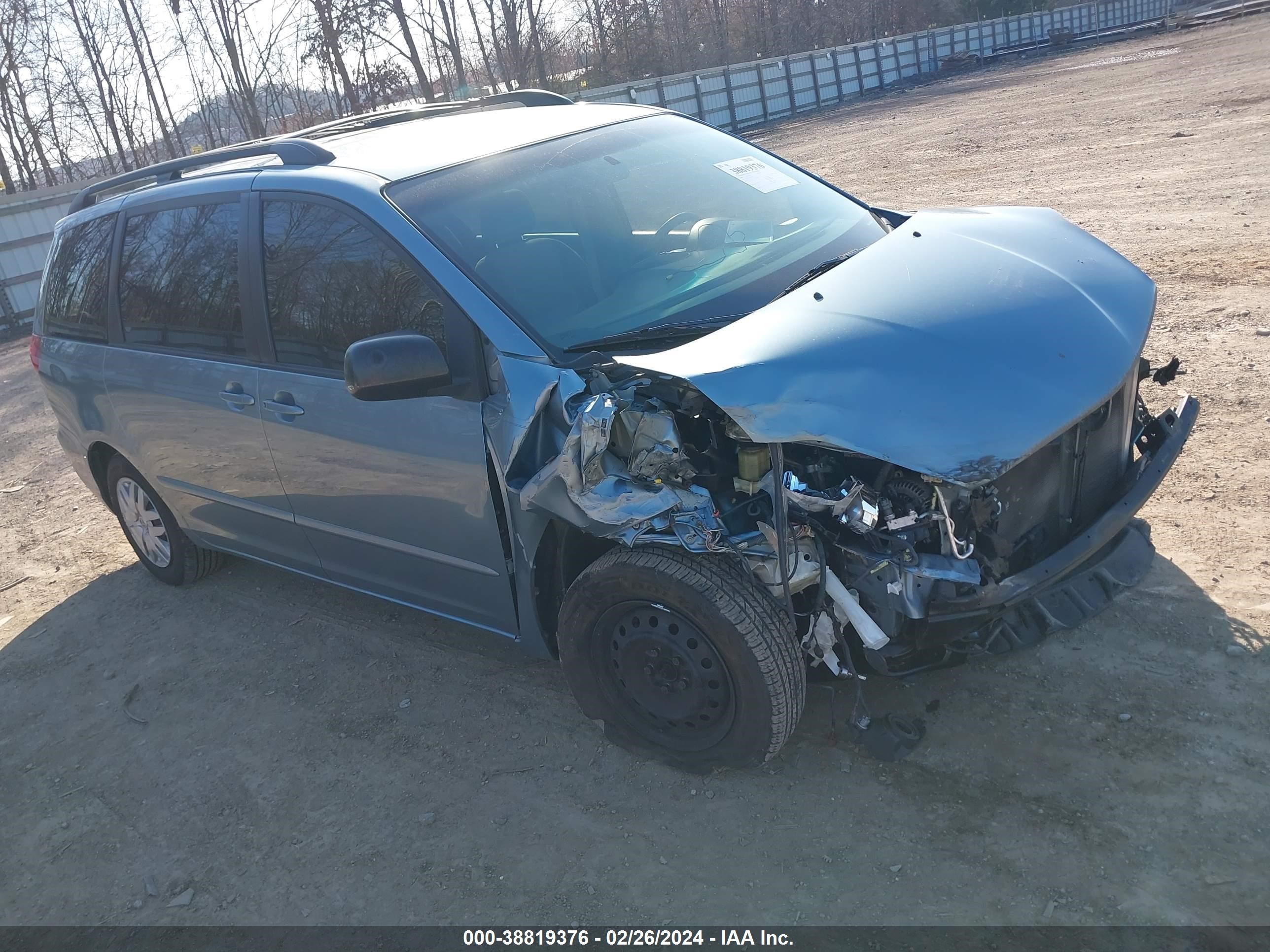 toyota sienna 2006 5tdza23c96s541642