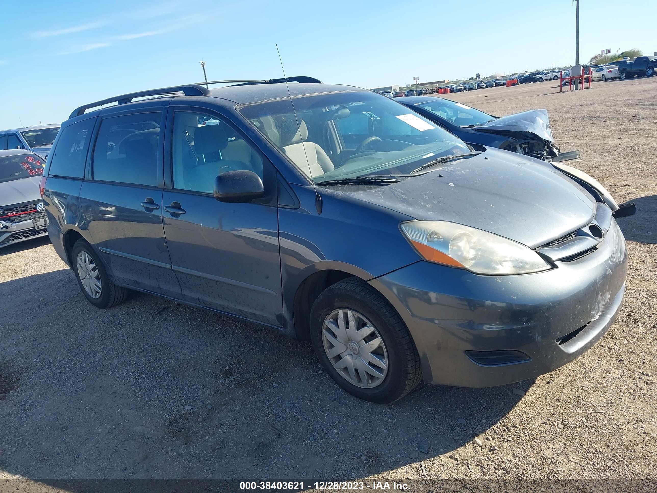 toyota sienna 2006 5tdza23c96s578268