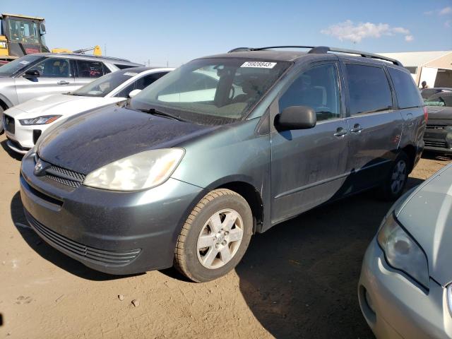 toyota all models 2004 5tdza23cx4s001830