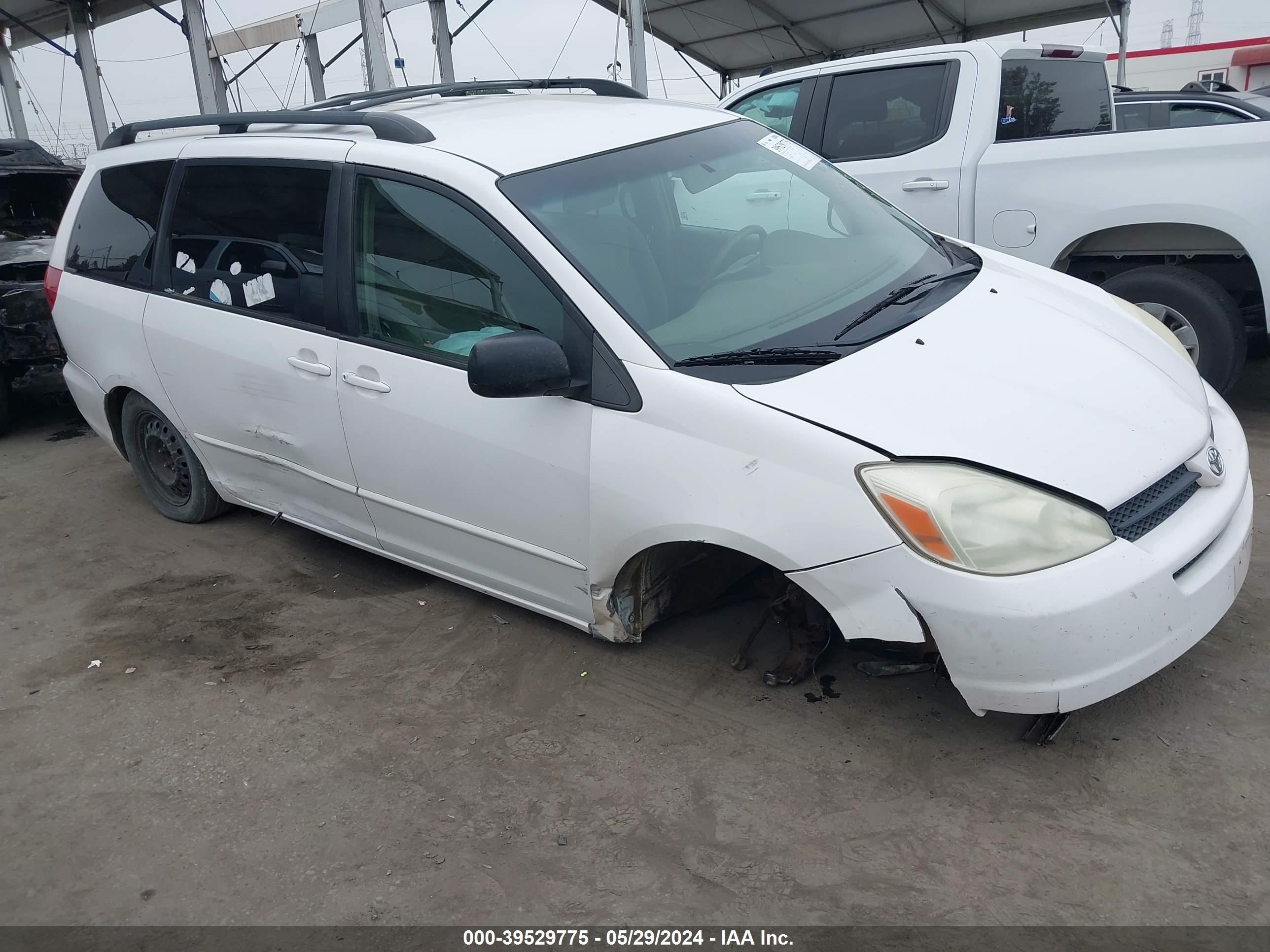 toyota sienna 2004 5tdza23cx4s006073