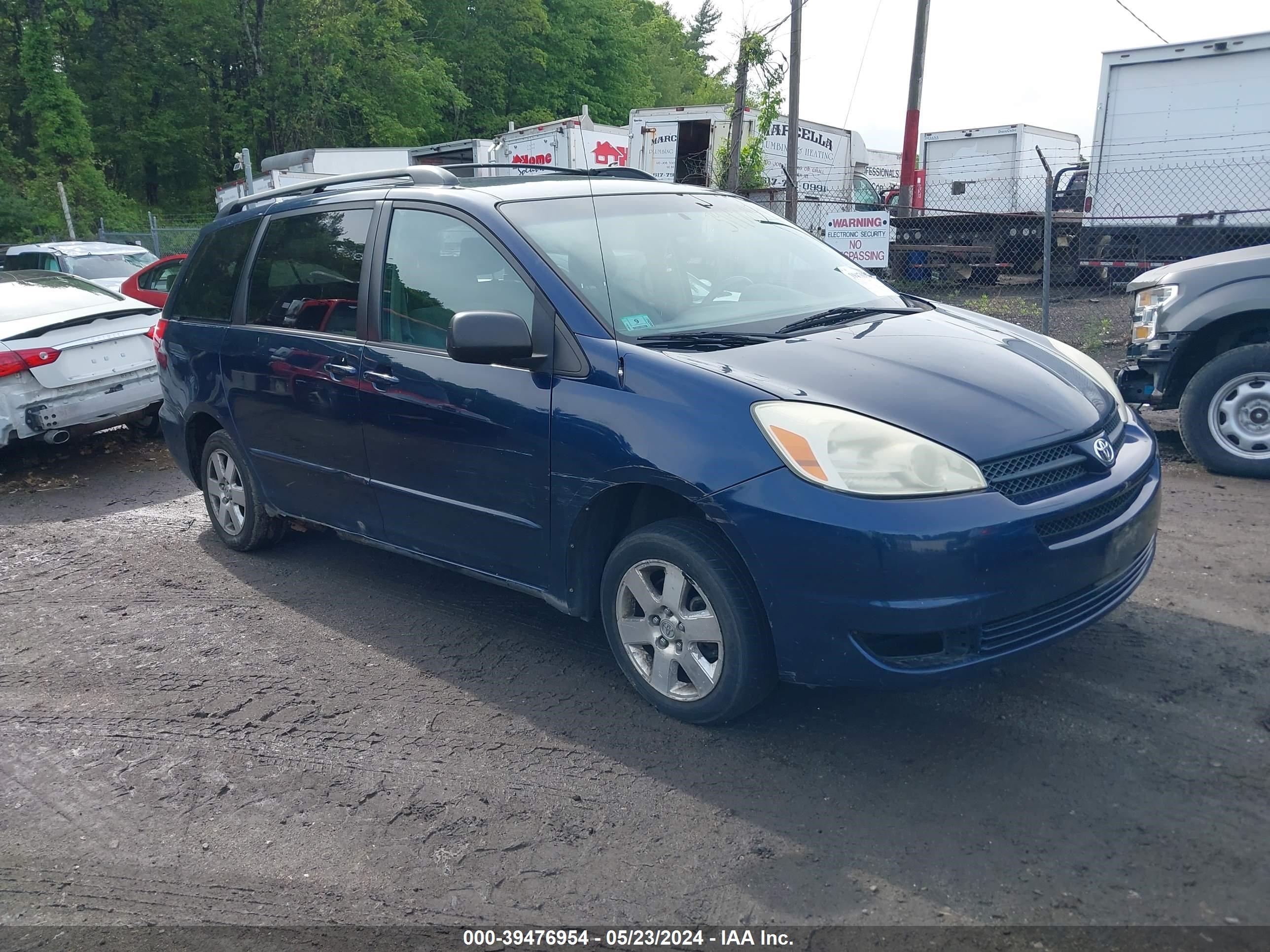 toyota sienna 2004 5tdza23cx4s113642