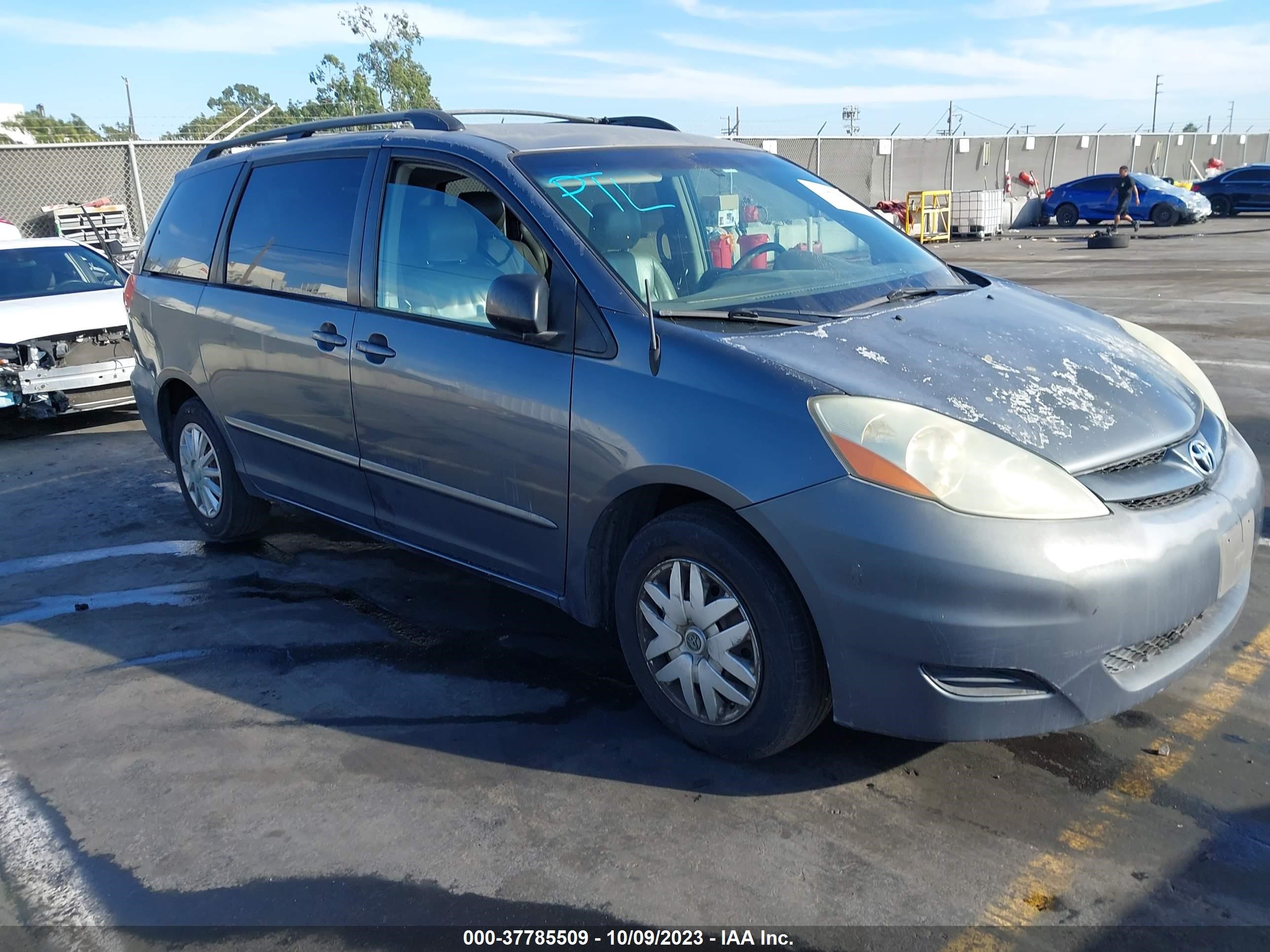 toyota sienna 2006 5tdza23cx6s435295