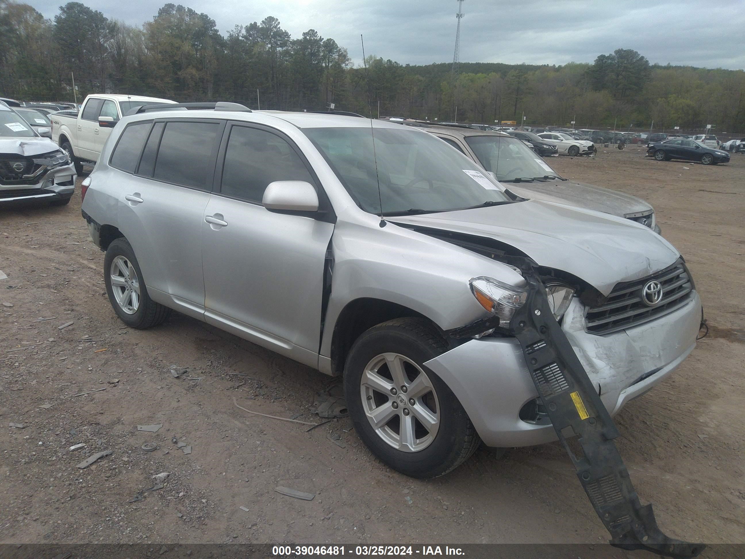 toyota highlander 2010 5tdza3eh0as000732