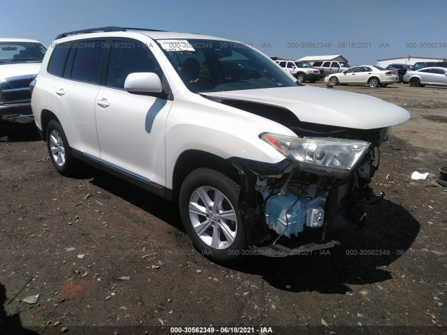 toyota highlander 2012 5tdza3eh2cs019056