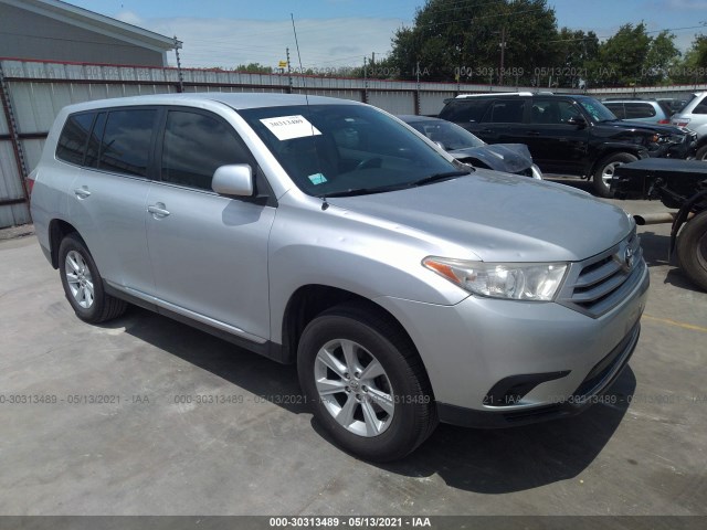 toyota highlander 2012 5tdza3eh2cs023947