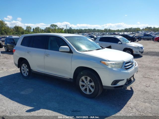 toyota highlander 2013 5tdza3eh2d8031645