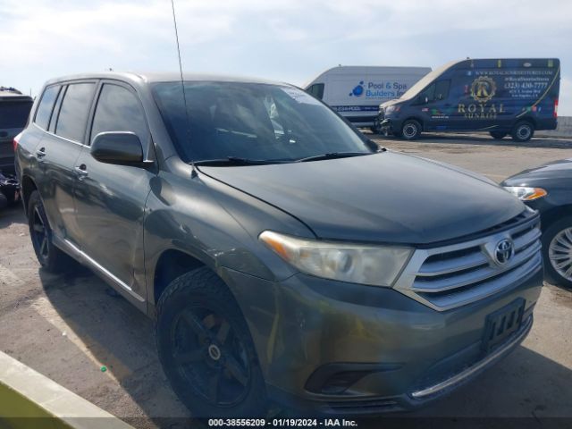 toyota highlander 2012 5tdza3eh3cs019292