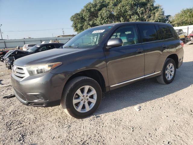 toyota highlander 2012 5tdza3eh4cs024436