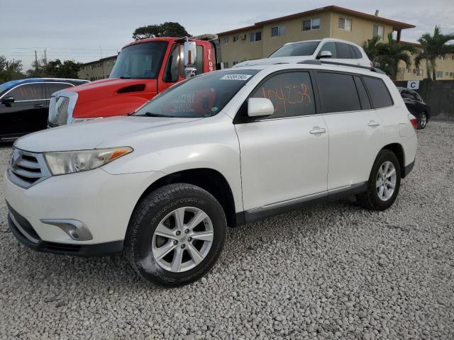 toyota highlander 2012 5tdza3eh5cs024476