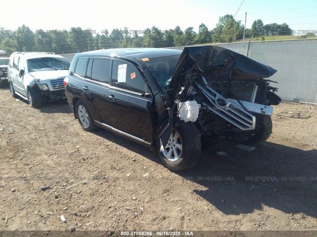 toyota highlander 2012 5tdza3eh6cs018914