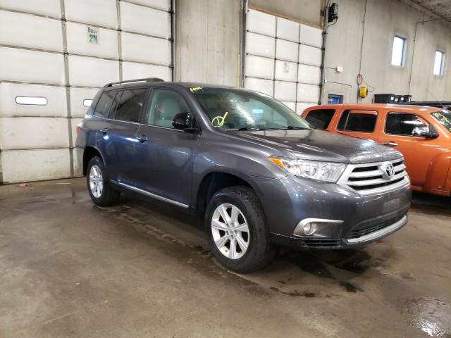 toyota highlander 2012 5tdza3eh6cs020923