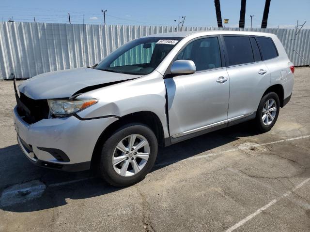 toyota highlander 2012 5tdza3eh6cs030609