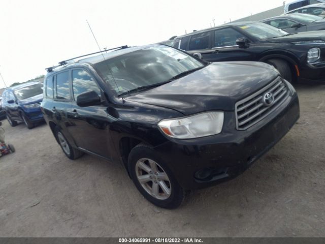 toyota highlander 2010 5tdza3eh7as007188