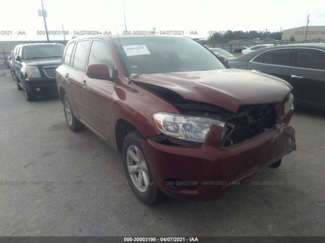 toyota highlander 2010 5tdza3eh8as007278