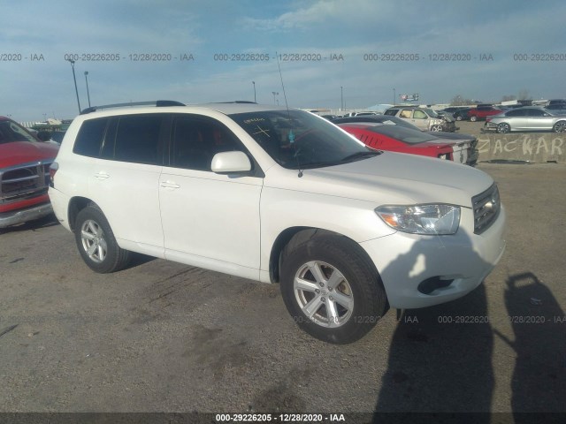 toyota highlander 2010 5tdza3eh9as002185