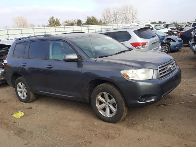 toyota highlander 2010 5tdza3eh9as003224