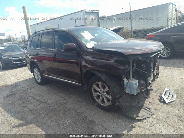 toyota highlander 2011 5tdza3ehob5010855