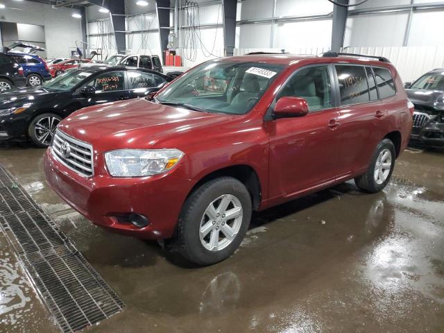 toyota highlander 2010 5tdza3ehxas002423