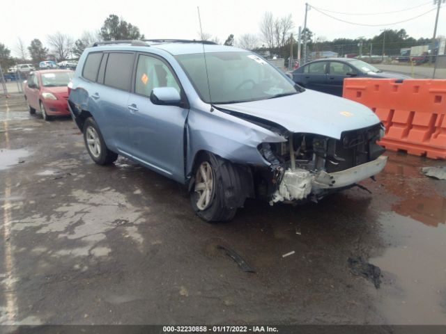 toyota highlander 2010 5tdza3ehxas002681