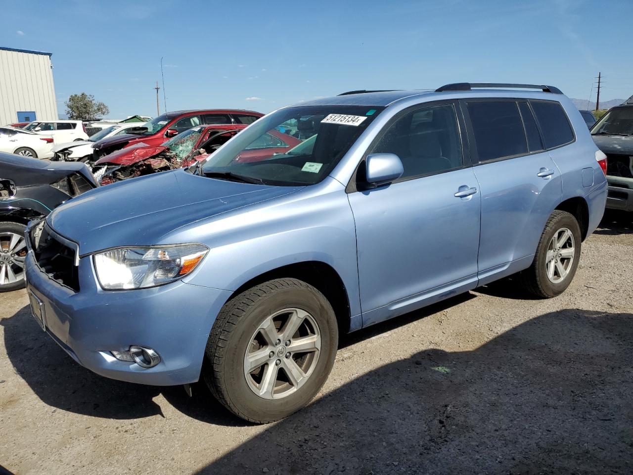 toyota highlander 2010 5tdza3ehxas006309