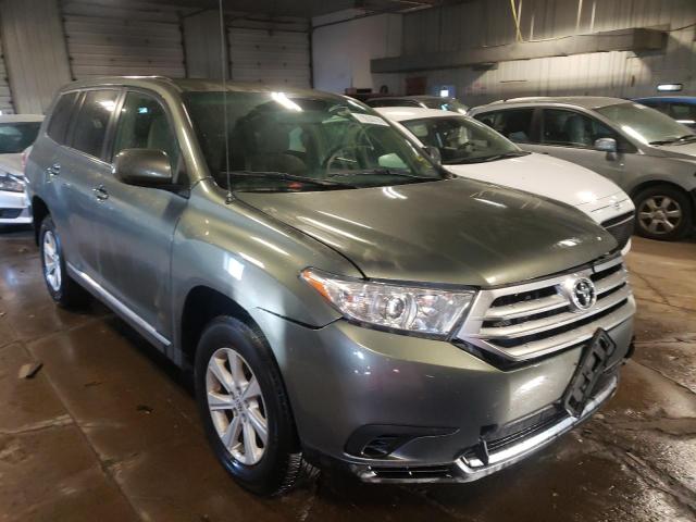 toyota highlander 2012 5tdza3ehxcs017670