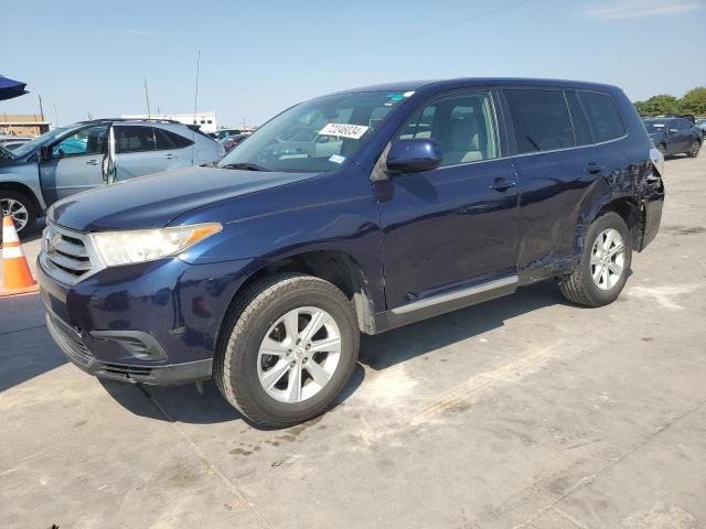 toyota highlander 2012 5tdza3ehxcs020858